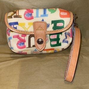 Dooney and Bourke small wristlet multicolored
